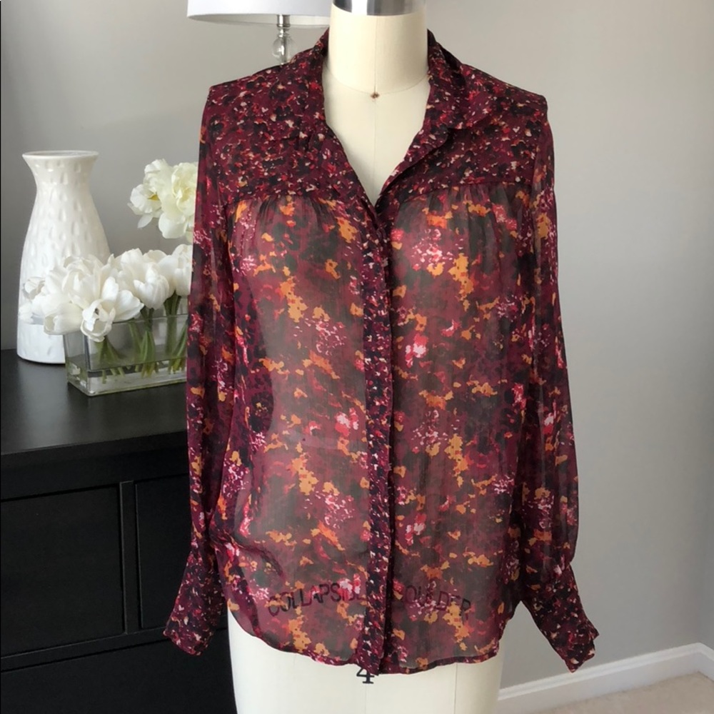 French Connection Floral Blouse